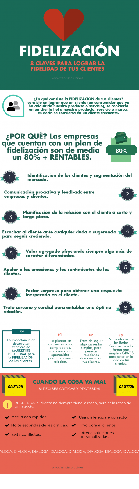 8 claves para fidelizar clientes