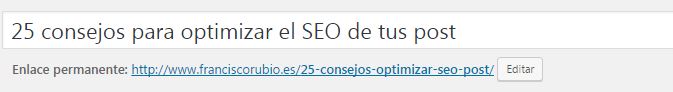 mejorar seo post blog